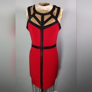 Large Symphony Sleeveless cocktail dress